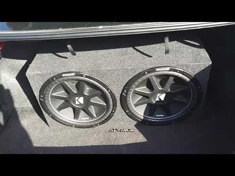 2 15 inch kicker comp subs