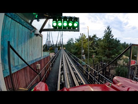 Stealth [4K] Front Seat POV - Thorpe Park