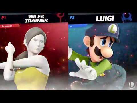 Sazmotaz (Wii Fit Trainer) vs Ebag (Luigi) - UBS13 Singles