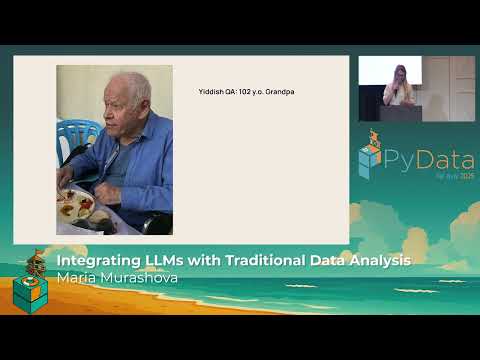 Maria Murashova: Integrating LLMs with Traditional Data Analysis | PyData Tel Aviv 2025