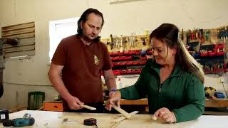 Rubrika Urob si sám z relácie Na chalupe - Jar 2022 č.15 Stojan na časopisy