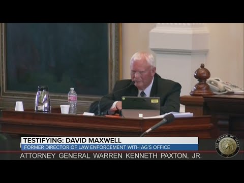 Dan Cogdell's questioning of David Maxwell goes from tense to comedy to tense again