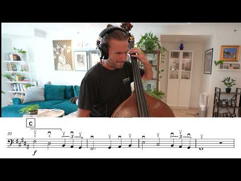 Simandl Etude No. 14 - Maestoso molto pesante from Simandl's 30 Etudes Course