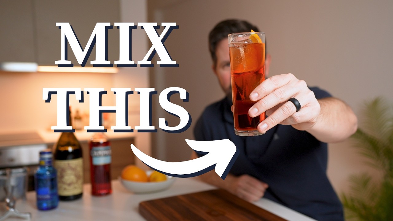 A Negroni Before Dinner