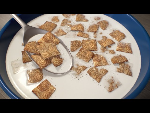 Vídeo relacionado con Nestlé Cini Minis cereales de desayuno tostados con canela, trigo y arroz, 375 g