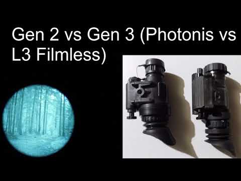 Budget NVG vs Top shelf NVG (Gen 2 vs Gen 3) under EXTREMELY hard conditions.