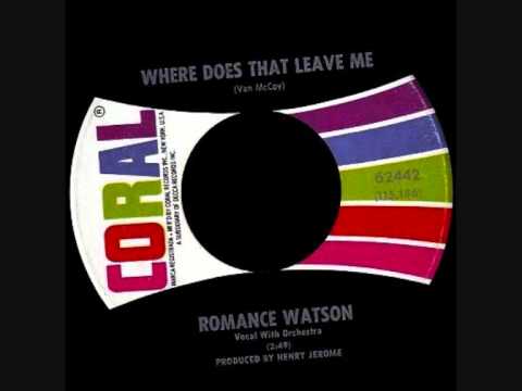 Romance Watson - Where Does That Leave Me
