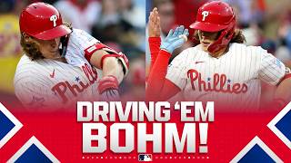 Alec Bohm hits TWO HOMERS and drives in FOUR RUN for the Phillies! ???????? | MLB Highlights