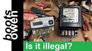 Can I make my electricity meter run backwards? Don