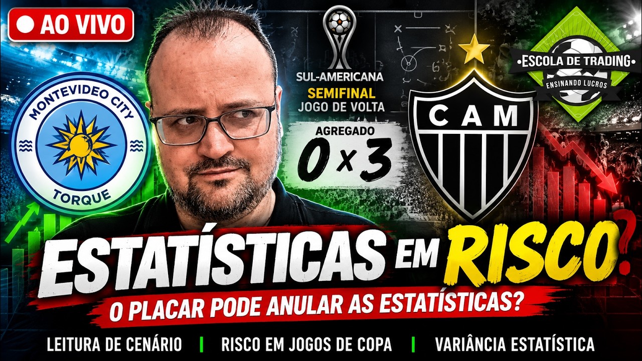 CITY TORQUE X ATLÉTICO-MG : O PLACAR PODE ANULAR AS ESTATÍSTICAS? | AO VIVO