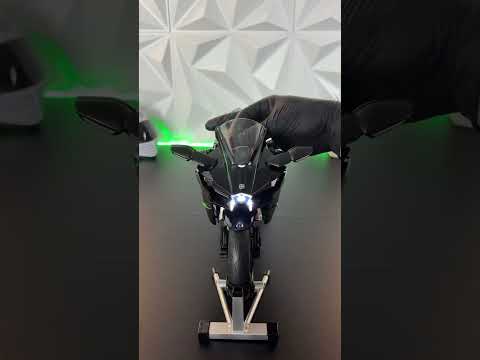 Kawasaki Ninja H2R a escala 1:6 🥹😍#motoescala #regalo #kawasaki #bike #motogp