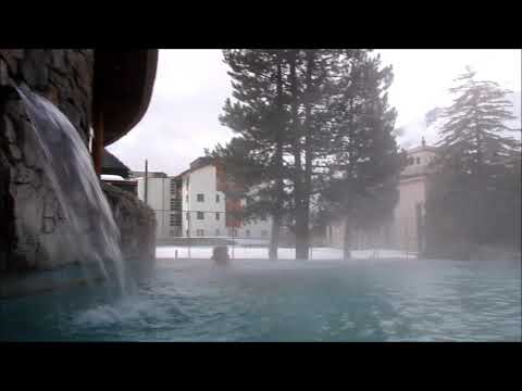 Лойкербад. Термали отеля Thermal Hotels & Walliser Alpentherme Leukerbad (Maison Blanche).