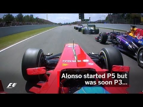 Alonso Wins In Spain After Epic Start | 2013 Spanish Grand Prix