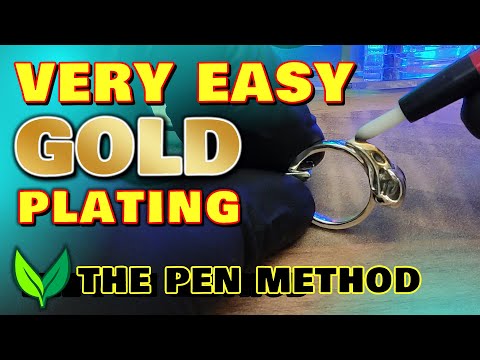 VERY EASY gold plating (with Pepetools Digital Pen Plating Station)