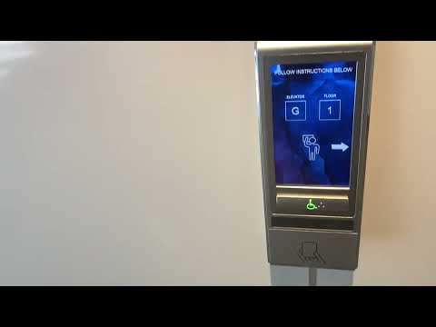 Amazing 500 FPM Otis Compass 360 Traction Elevators In Tysons Corner VA