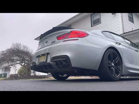 BMW 640i Cold Start (Downpipe + X-Pipe + Muffler Delete)