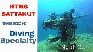 HTMS Sattakut ⛴ Wreck Diving on Koh Tao
