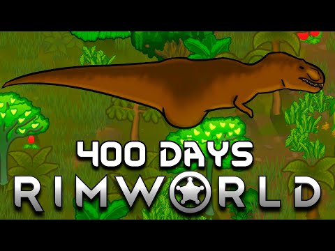 I Survived 400 Days in a Jurassic Park RimWorld