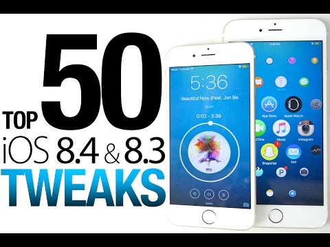 Top 50 iOS 8.4 & 8.3 Cydia Tweaks Of ALL Time - 8.4 Taig Jailbreak Compatible