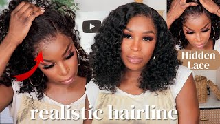 A Wig for Girls that LOVE &amp; HATE Baby Hairs! Realistic Edges Natural Wig Glueless Install