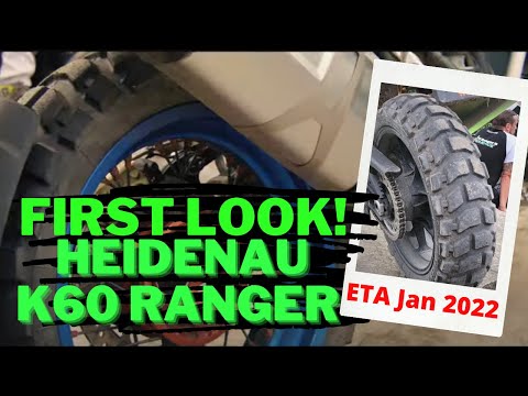 First Look! Heidenau K60 Ranger Adventure / Dual Sport Tire Available January 2022 #k60ranger