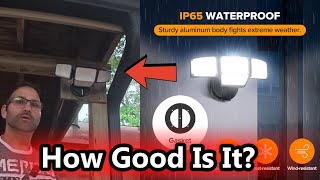 “LUTEC 80W Flood Lights Brightest Outdoor Security Lights?