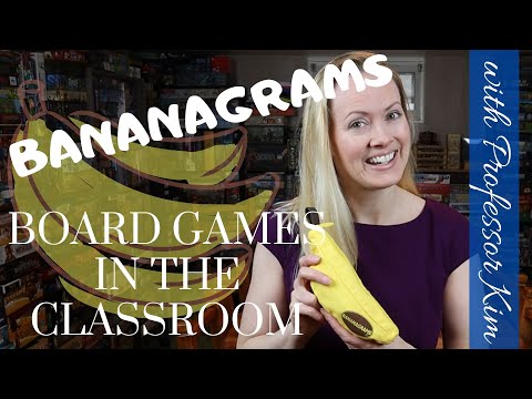 PROFESSOR KIM Teaches You How to Run Game Sessions in the CLASSROOM with BANANAGRAMS!