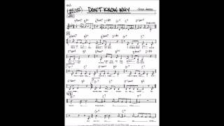 Don't know why - Norah Jones (piano solo cover)