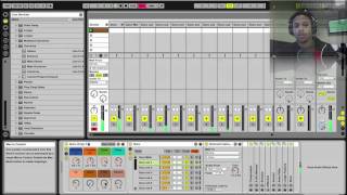 Playing around with sounds in Ableton w/ Guru, live devices, & glitch effects
