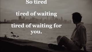 Tired of Waiting  RAY DAVIES &amp; GARY LIGHTBODY (with lyrics)