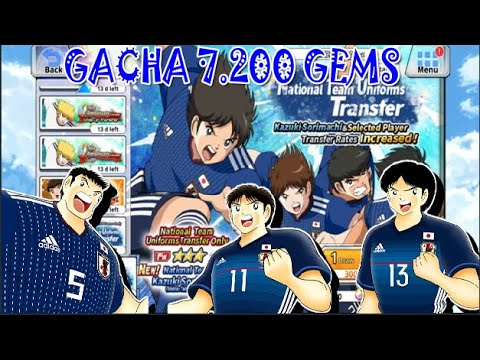 GACHA!!! KAZUKI SORIMACHI JAPAN NATIONAL TEAM HABIS 7 200 GEMS-Captain Tsubasa Zero Shot #5