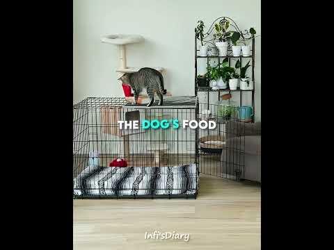 This Cat Planned the Perfect Prank on the Dog 😼🤣 (@rubythelabrador) #shorts