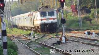 preview picture of video '(IRFCA)KALKA SHATABDI EXPRESS ENTERING CHANDIGARH JUNCTION'