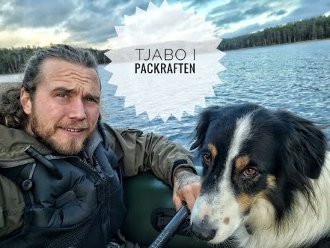 Första gången med Tjabo i Packraften | Lagar mat på kaminen i tältet | Friluftsliv på Hösten