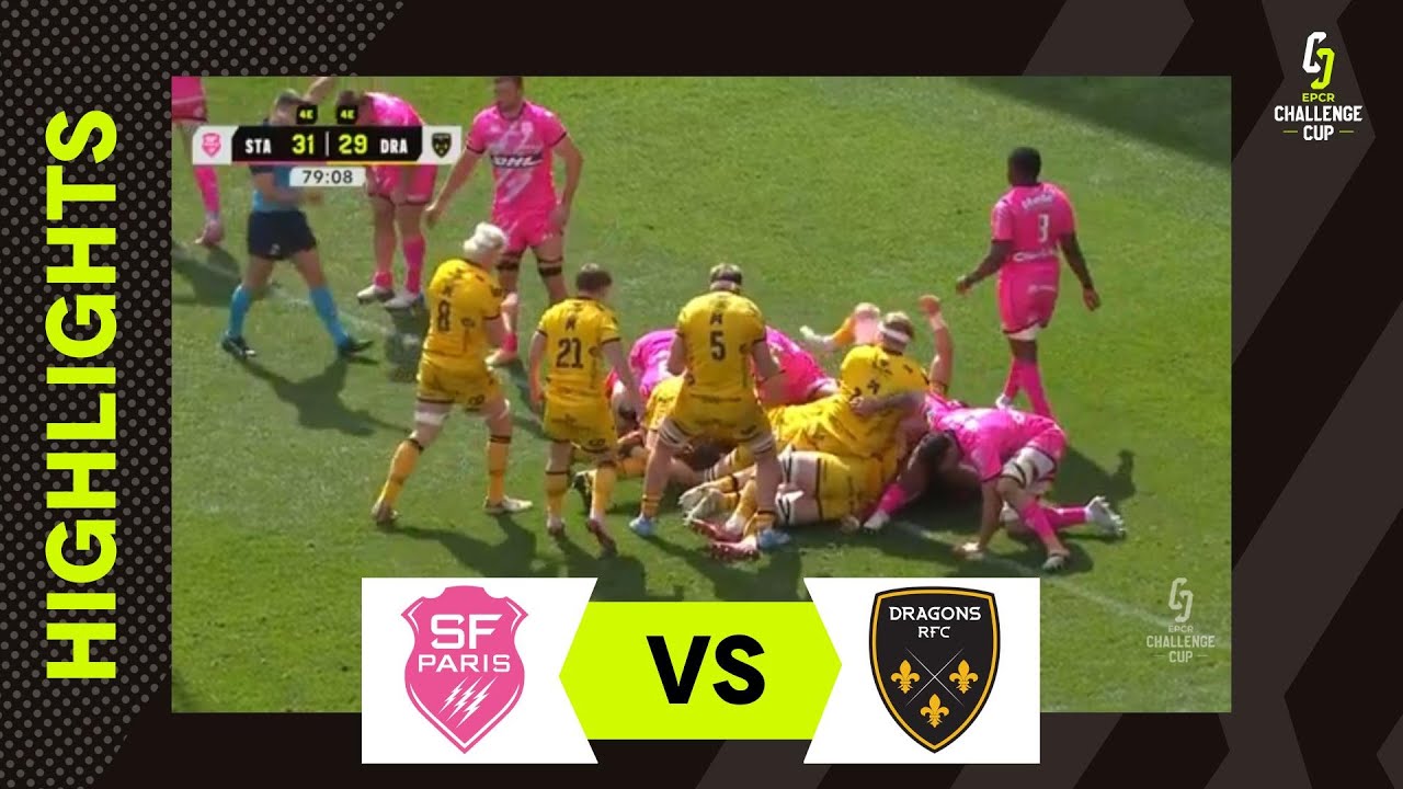 Résumé - Stade Français Paris v Dragons RFC | EPCR Challenge Cup Cup 2025/26