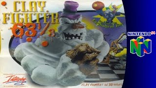 Nintendo 64 Longplay: ClayFighter 63⅓