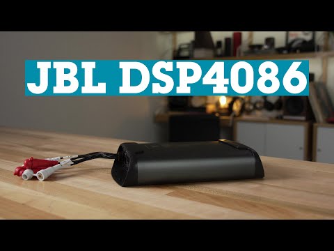JBL DSP4086 8-channel car amp with digital signal processing | Crutchfield