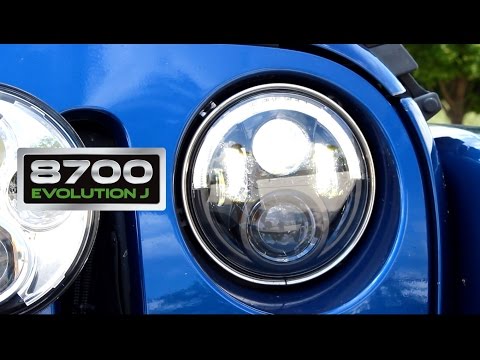 Model 8700 Evolution J Series - LED Off-Road Headlights