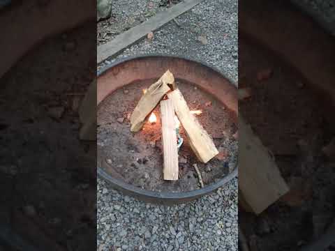 my first campfire