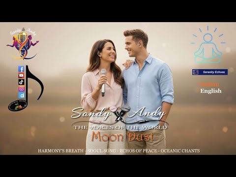 Moon Dust (La Polvere di Luna) | Soft Bilingual Duet | Sandy & Andy [Serenity Echoes]