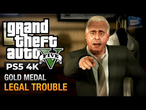 GTA 5 PS5 - Mission #68 - Legal Trouble [Gold Medal Guide - 4K 60fps]