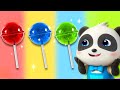 Lollipops Where Are You Learn Colors Finger Family Nursery Rhymes Kids Songs BabyBus