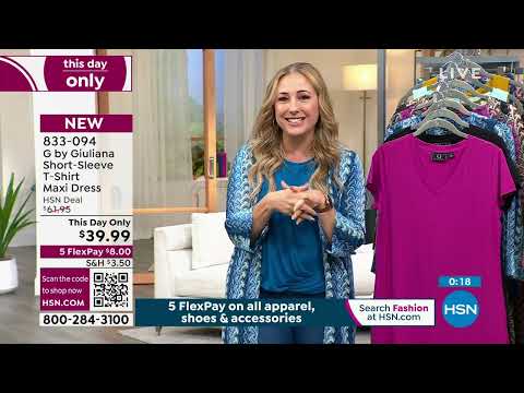 HSN | G by Giuliana Rancic Fashions Celebration 07.18.2023 - 06 PM