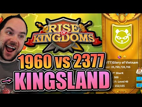 Kingsland Opens [2377 vs 1960] Orleans KvK Rise of Kingdoms