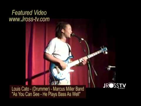 www.Jross-tv.com - (Featured Video) - Louis Cato - (Drums) Marcus Miller Band - Killing Bass