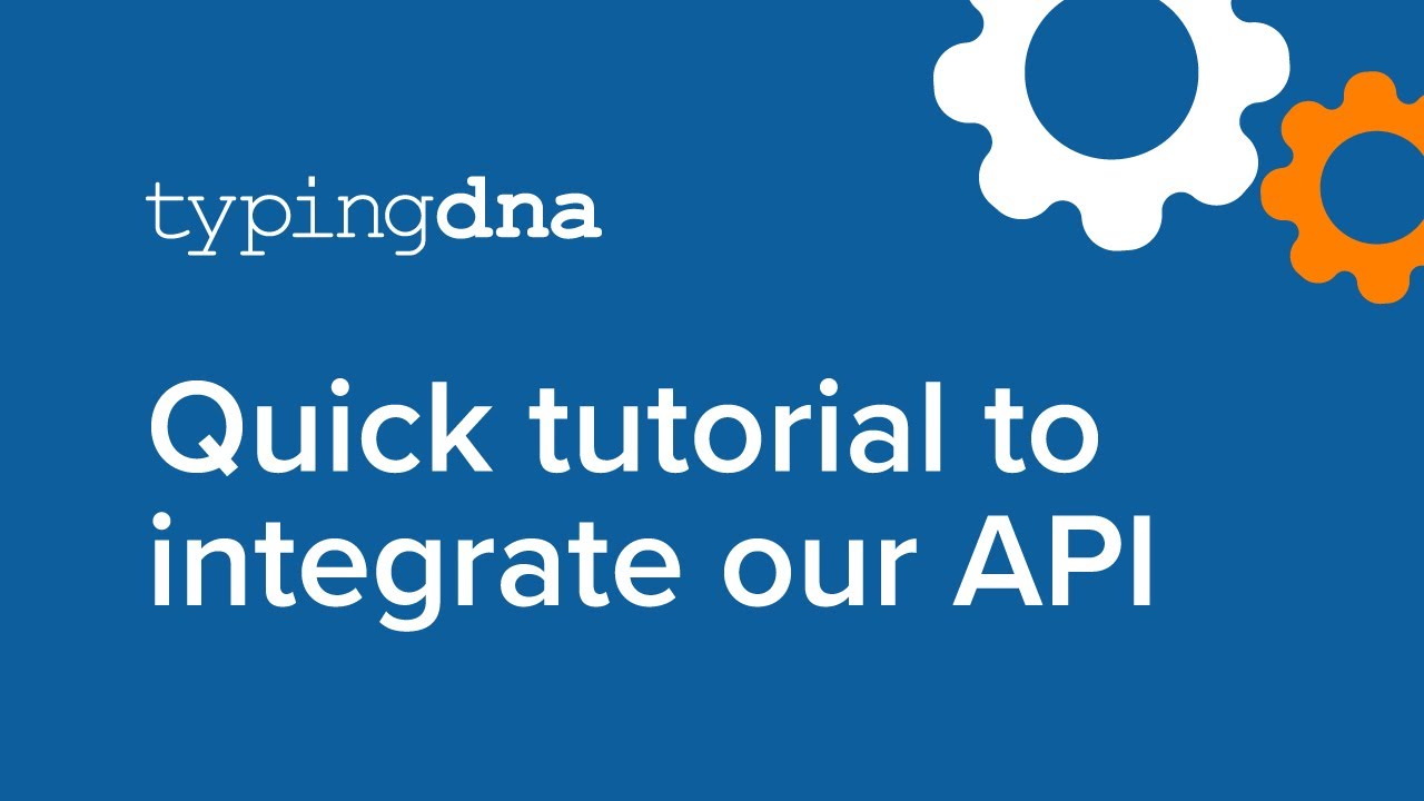 Getting started with TypingDNA Authentication API - Developer onboarding