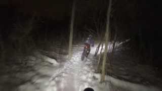 Fat Bike night ride at Barton.