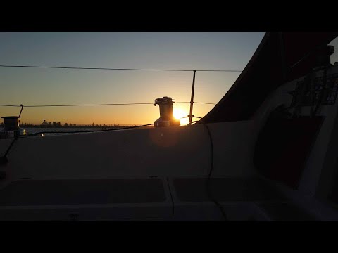 Sailing Vessel The Bottom Line: Single-handed sunrise sail for coffee