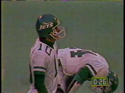 Kansas City Chiefs vs New York Jets (12-28-1986) (AFC Playoffs) "Jets Rout The Chiefs"