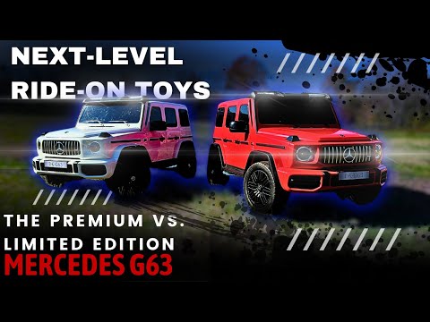 Mercedes G63 Ride-On Comparison: Premium vs. Limited Edition | Features, Testing, and Review